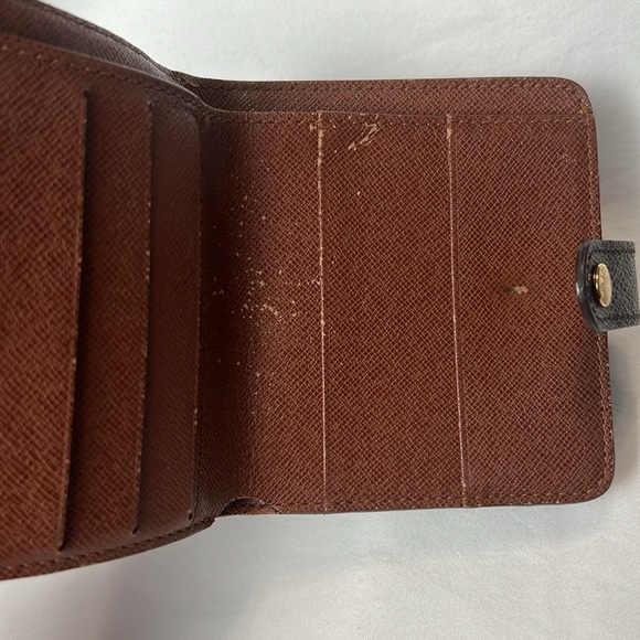 Louis Vuitton Monogram Compact Zip Wallet Authentic A6 - Picture 11 of 17